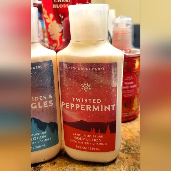 Bath & Body Sleigh Rides + Twisted Peppermint Lotions - Picture 7 of 7